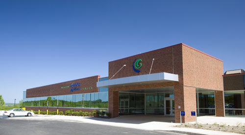 Hazleton Health & Wellness Center Main entrance