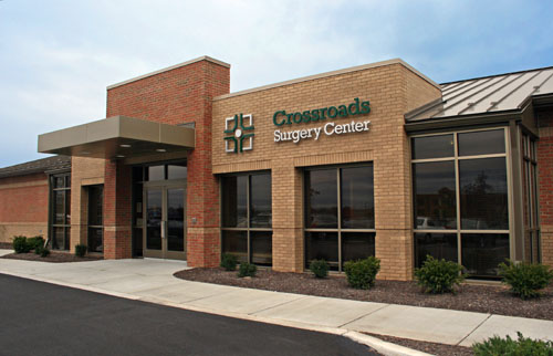 Crossroads Surgery Center Front Entrance