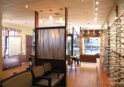 Vision Specialists of the Lehigh Valley Office Renovation Waiting area