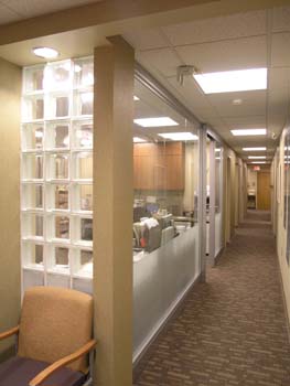 Lehigh Valley Health Network- Internal Medicine Of The Lehigh Valley Suite Renovations Exam corridor