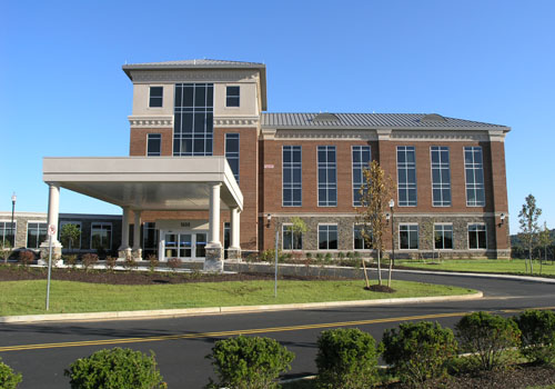 St. Luke's Hospital  Cancer Center Cancer Center building from northwest
