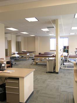 St. Luke's Hospital  Medical Office Building Physical therapy room