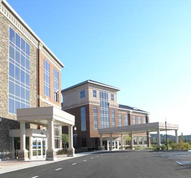 St. Luke's Hospital- Anderson Campus- Cancer Center And Medical Office Buildings Entries of MOB and Cancer Center